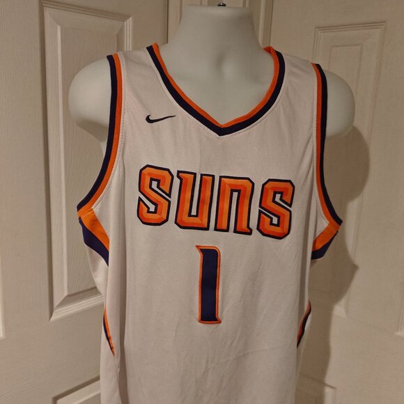 Authentic NBA Nike Phoenix Suns Devin Booker Swingman Jersey Men's XL Size 52 - Picture 2 of 9